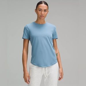 Blue Lululemon Love Crewneck T-Shirt
